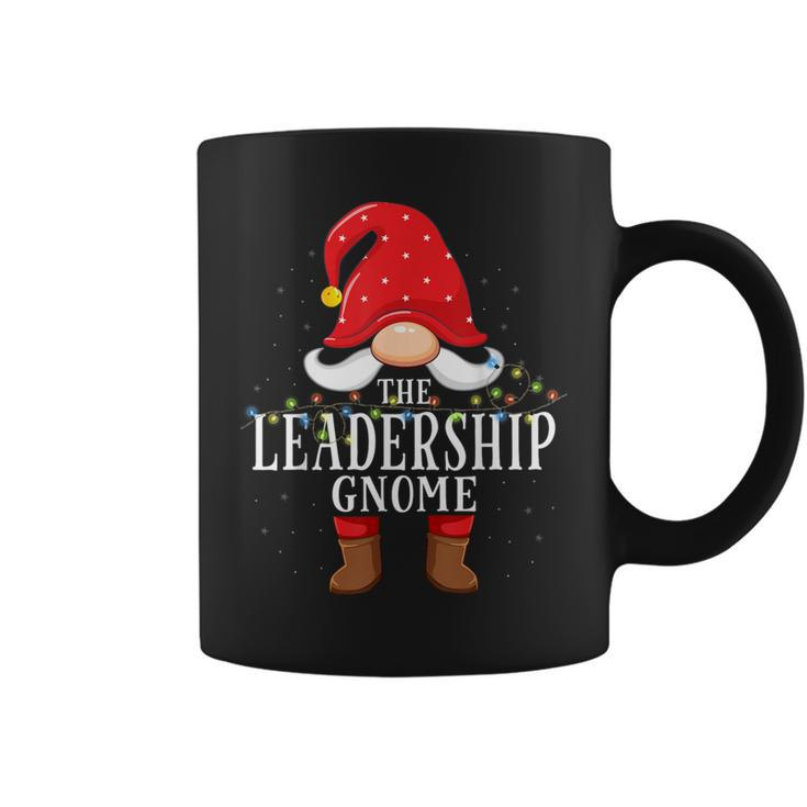 Leadership Gnome Matching Christmas Family Pajama Coffee Mug
