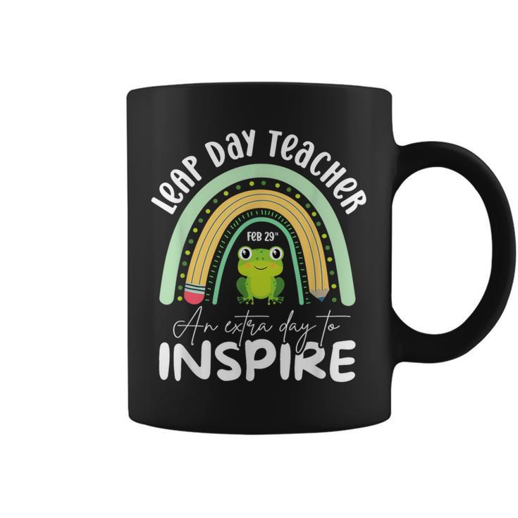 Leap Day Teacher Teaching Feb February 29Th Educator Coffee Mug