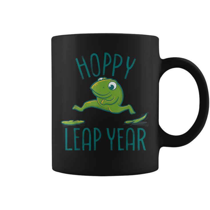 Leap Year February 29 Birthday Cute Frog Happy Leap Day Coffee Mug