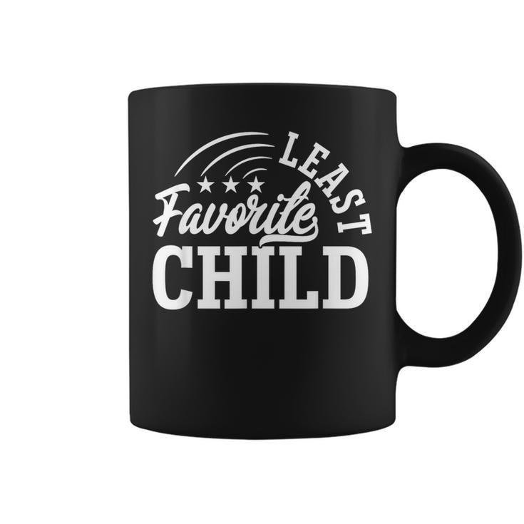 Least Favorite Child MomDad's Least Favorite Child Coffee Mug