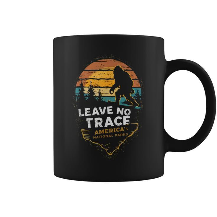 Leave No Trace America's National Parks Bigfoot Coffee Mug