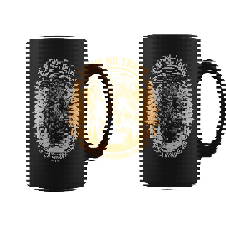 Leave No Trace Big Foot T America National Parks Coffee Mug