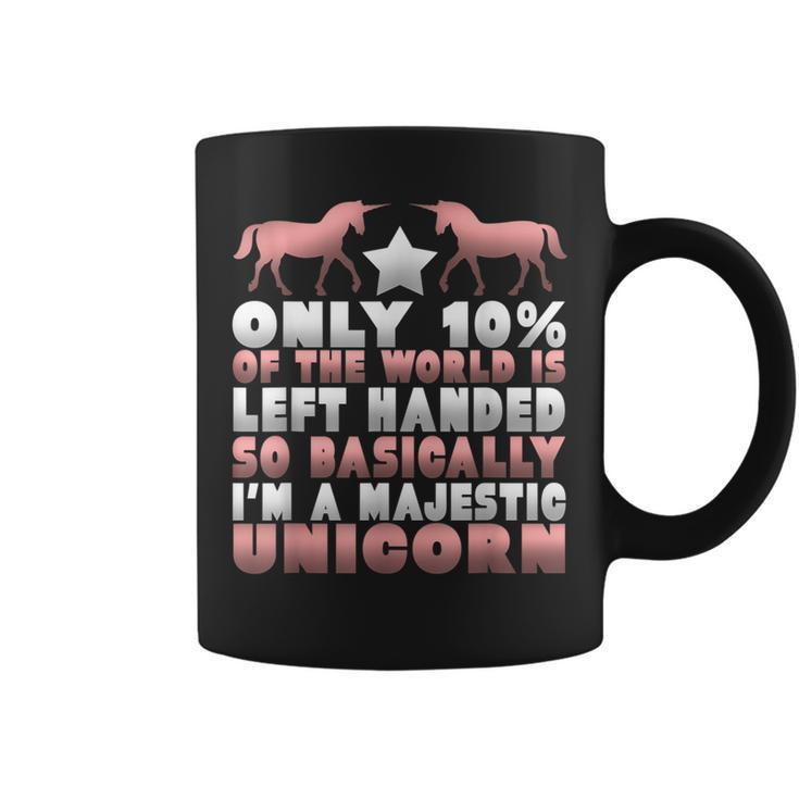 Left Hander Lefty Pride Unicorn Lefty Coffee Mug