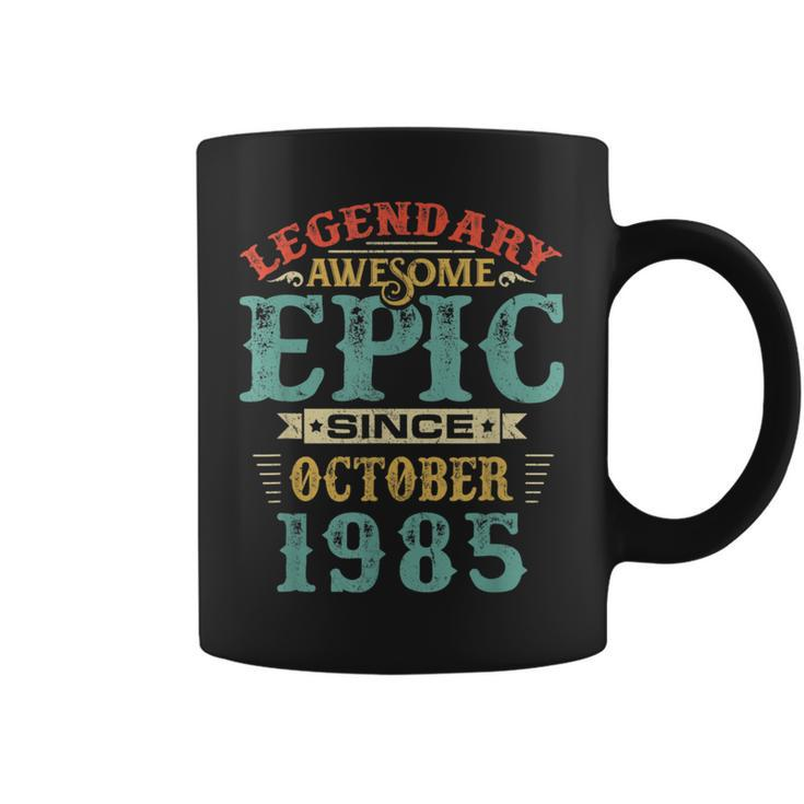 Legendary Awesome Epic Since October 1985 Birthday 35Th Coffee Mug