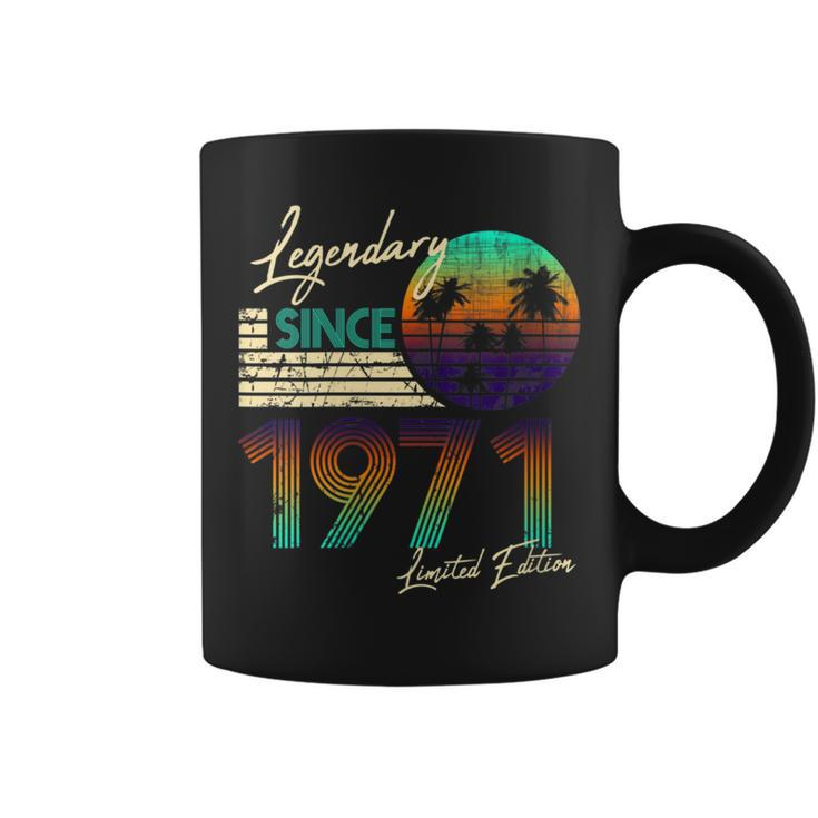 Legendary Since Bday March 1971 Vintage 50Th Birthday Coffee Mug