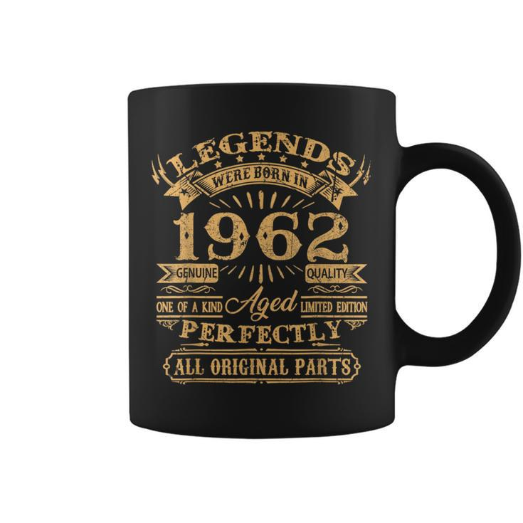 Legends Were Born In 1962 60 Years Old 60Th Birthday Coffee Mug