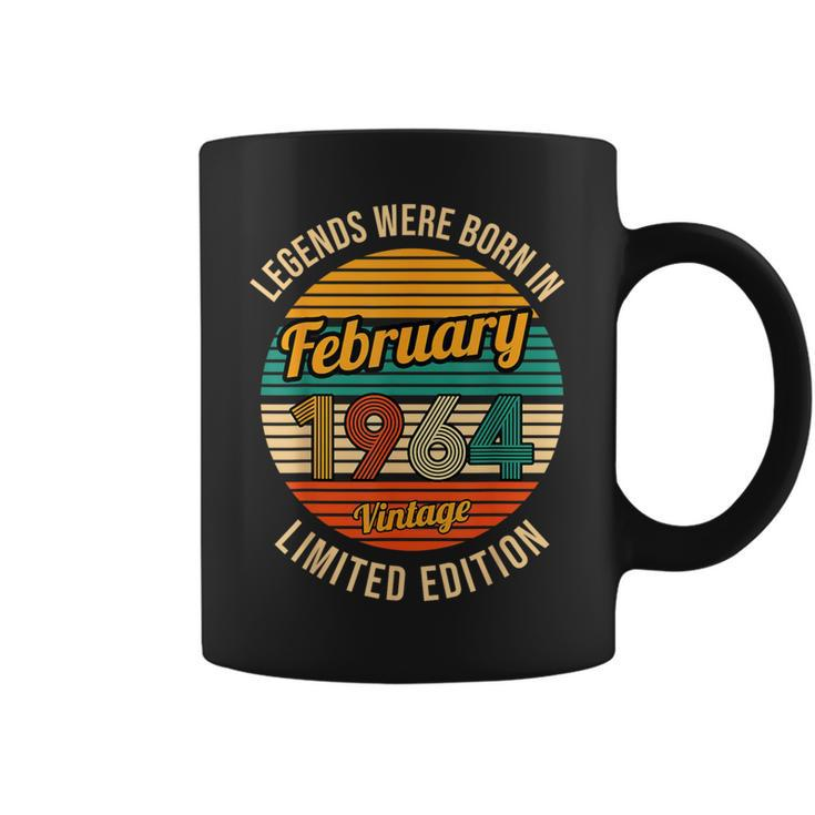 Legends Were Born In January 1964 60Th Birthday Coffee Mug