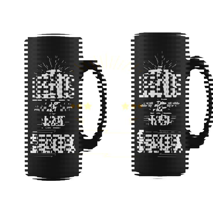 Legends Are Named Shakira Coffee Mug