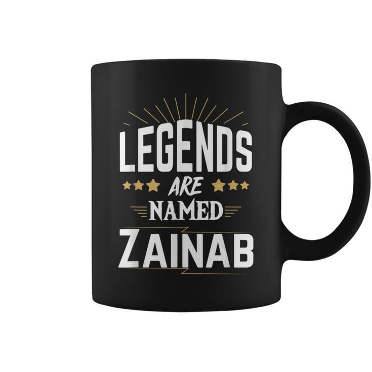 Legends Are Named Zainab Coffee Mug