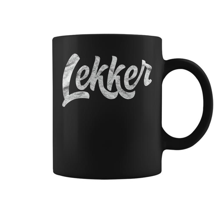 Lekker Dutch Holland Expat Amsterdam Coffee Mug