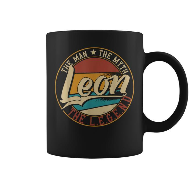 Leon The Man The Myth The Legend Coffee Mug