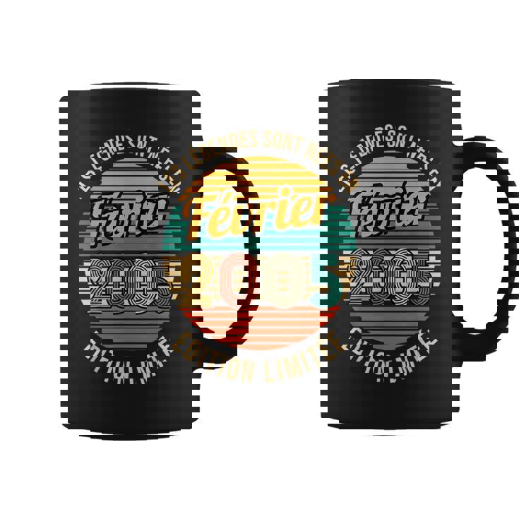 Les Legendes Sont Nees En Fevrier 2005 18Ème Anniversaire Tasse