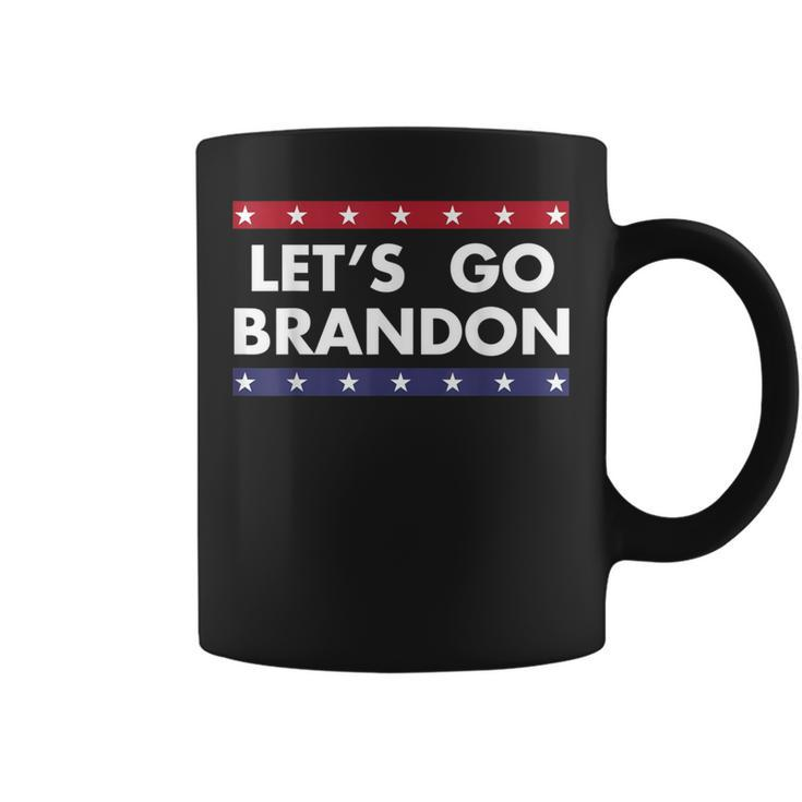 Let's Go Brandon Conservative Us Flag Star Idea Coffee Mug