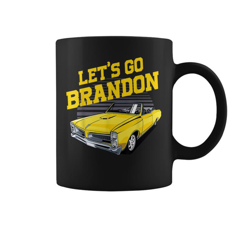 Let's Go Brandon Retro 80S Car Conservative Idea Coffee Mug