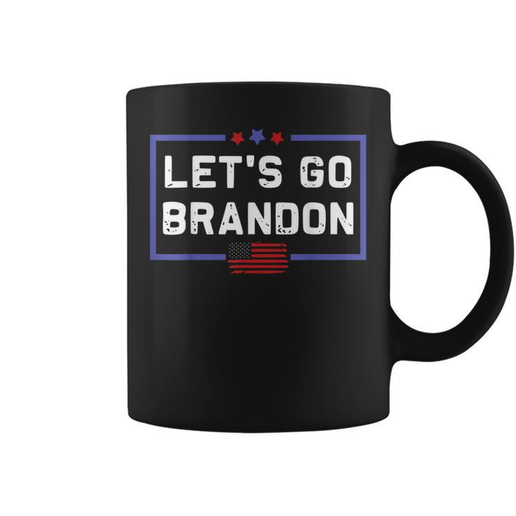 Let's Go Brandon Let's Go Brandon Usa Flag Coffee Mug