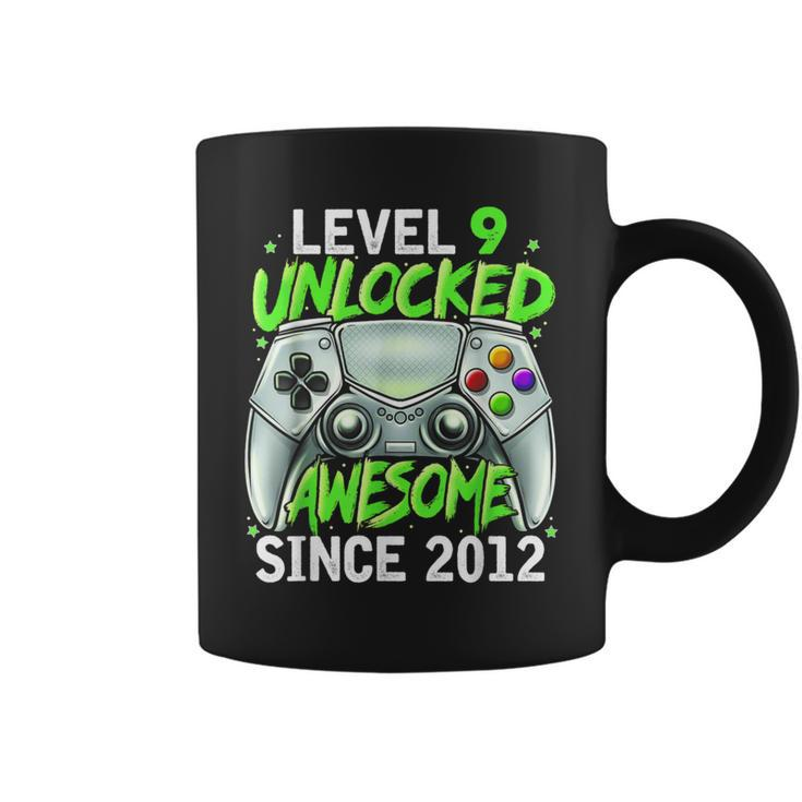 Level 9 Unlocked Awesome 2012 Birthday 9 Years Old Boy Coffee Mug
