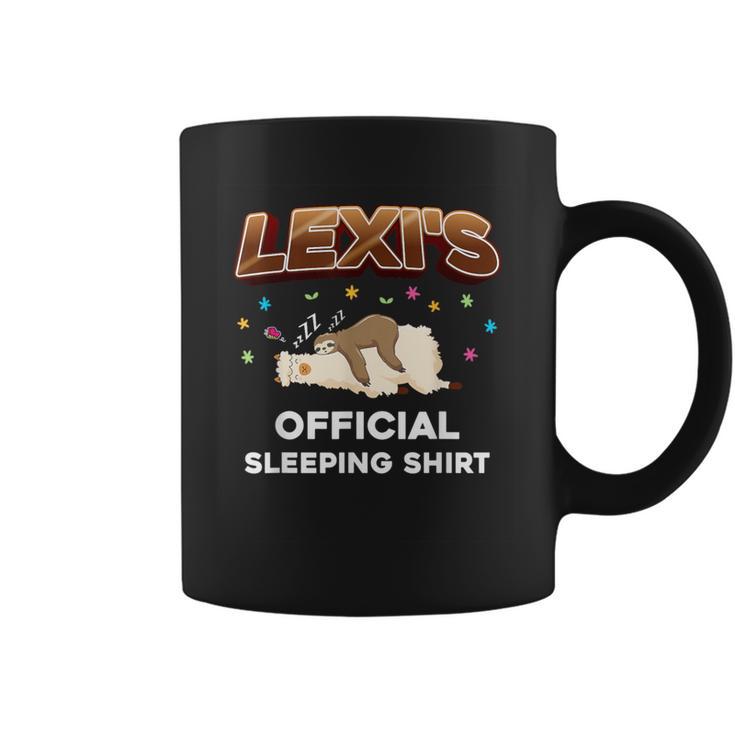 Lexi Personal Sleeping Sleep Napping Name Coffee Mug