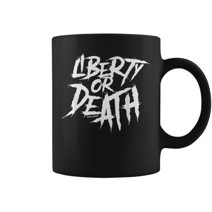 Liberty Or Death Standard Coffee Mug