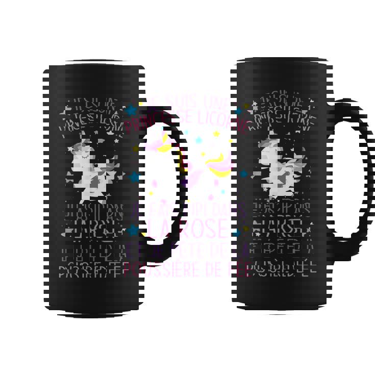 Licorne Je Suis Une Princesse Licorne Adultes Tasse