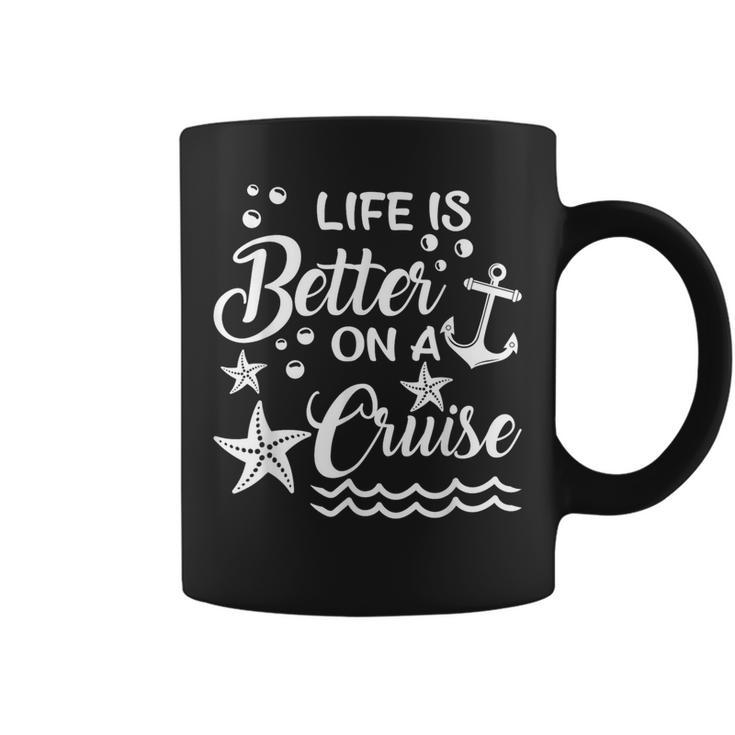 Life Is Better On A Cruise Cruising Lover Cruiser Coffee Mug