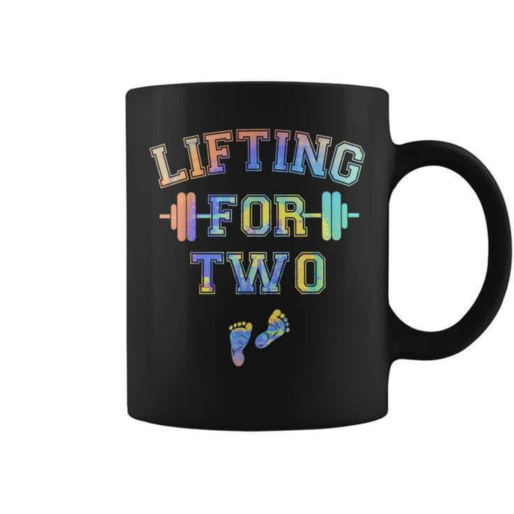 Lifting For Two Pregnancy Workout Coffee Mug