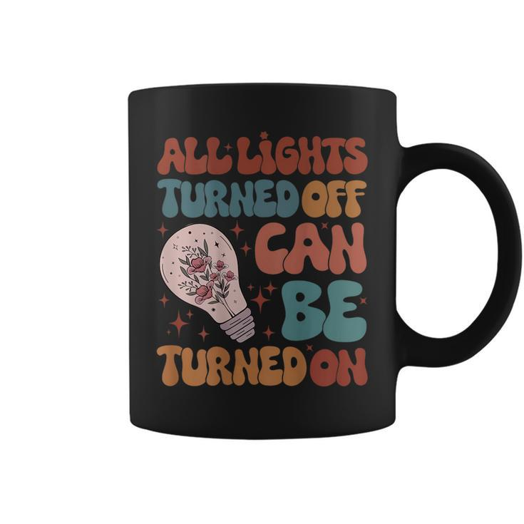 All Lights Turned Off Can Be Turned On On Back Coffee Mug