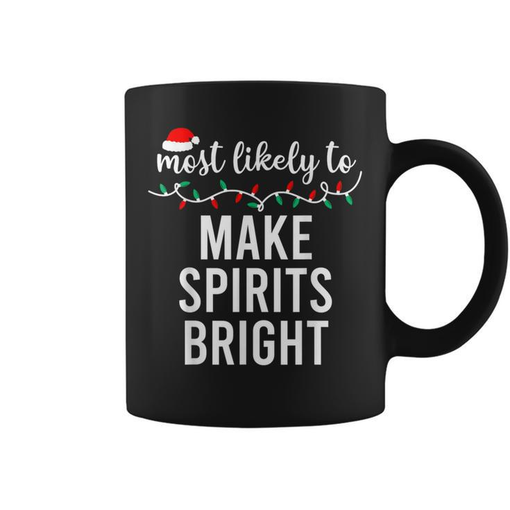 Most Likely To Christmas Matching Family Pajamas Coffee Mug