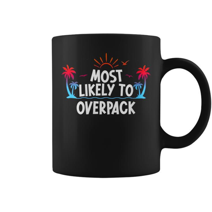 Most Likely To Overpack Coffee Mug