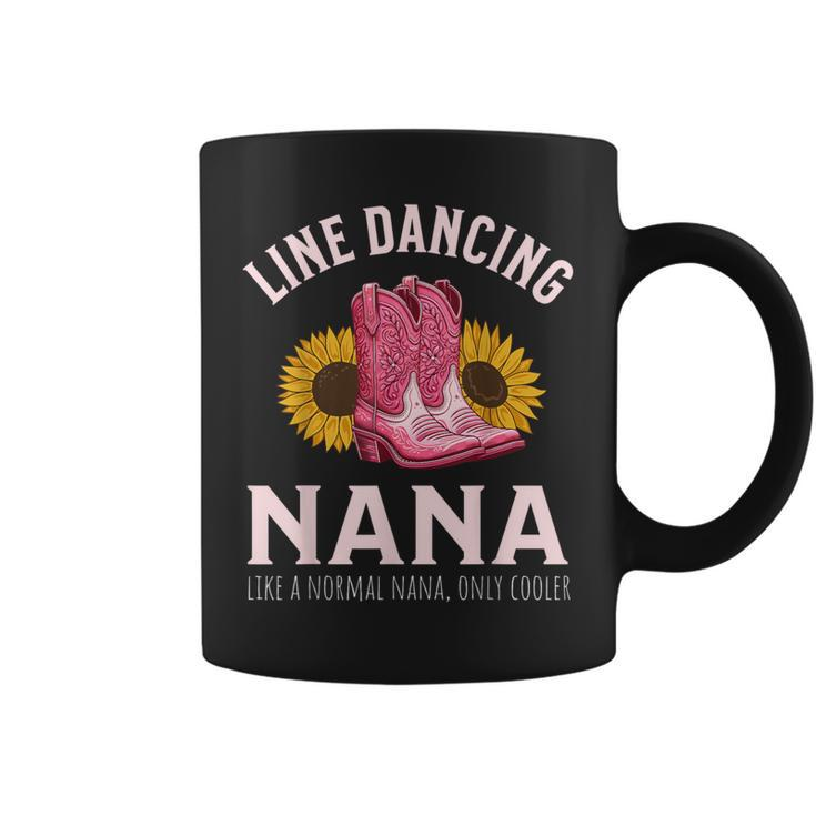 Line Dancing Grandma Nana Country Coffee Mug