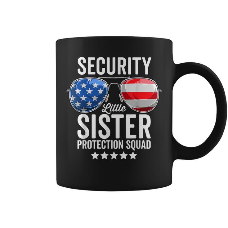 Little Sister Protection Squad Big Brother Security Coffee Mug