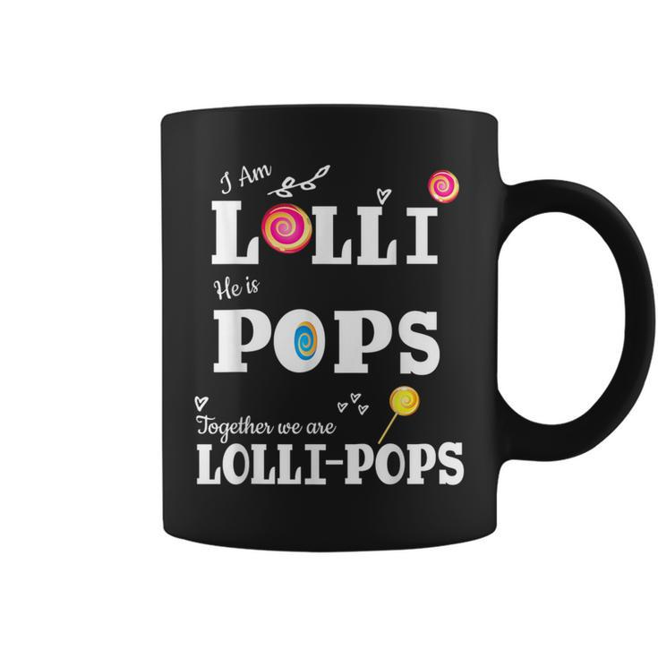 Lolli Pops Lollipops Grandmother Grandfather Couples Coffee Mug