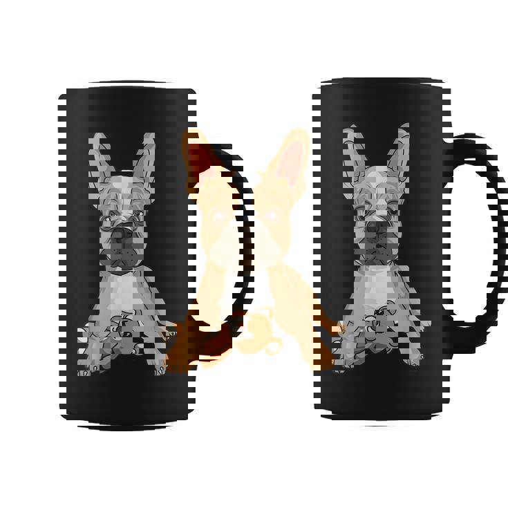 Los Perros Bulldog Francés Aman A La Amante De Frenchie Taza de