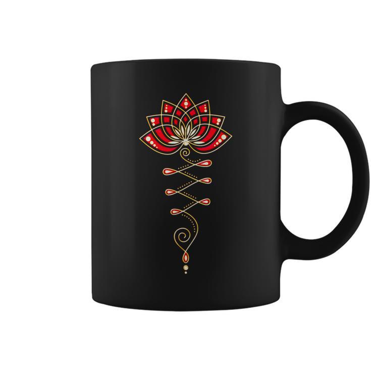 Lotus Flower Unalome Yoga Meditation Awareness Zen Coffee Mug