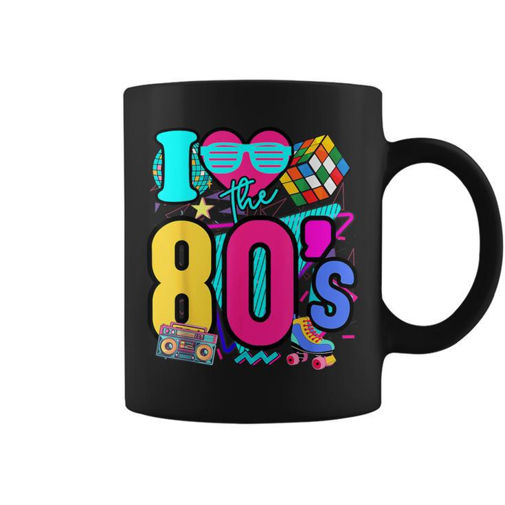 I Love The 80S Retro Vintage 80S Costume For 80S Coffee Mug