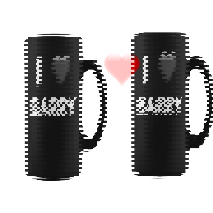 I Love Barry Name Barry Coffee Mug
