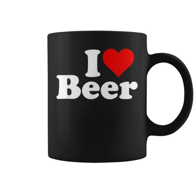 I Love Beer I Heart Beer Coffee Mug