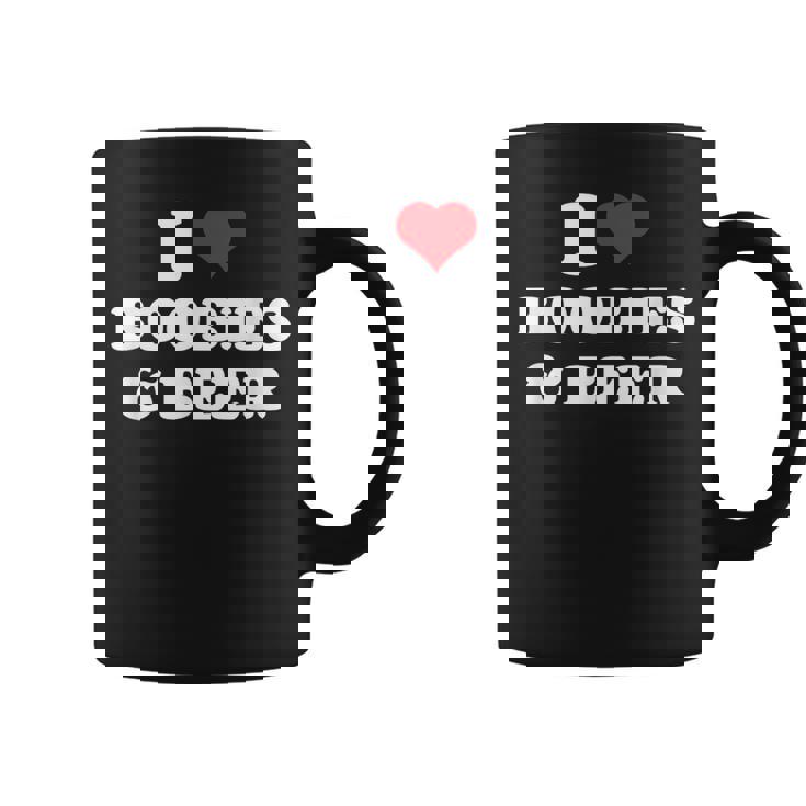 I Love Boobies And Beer Humorous Coffee Mug