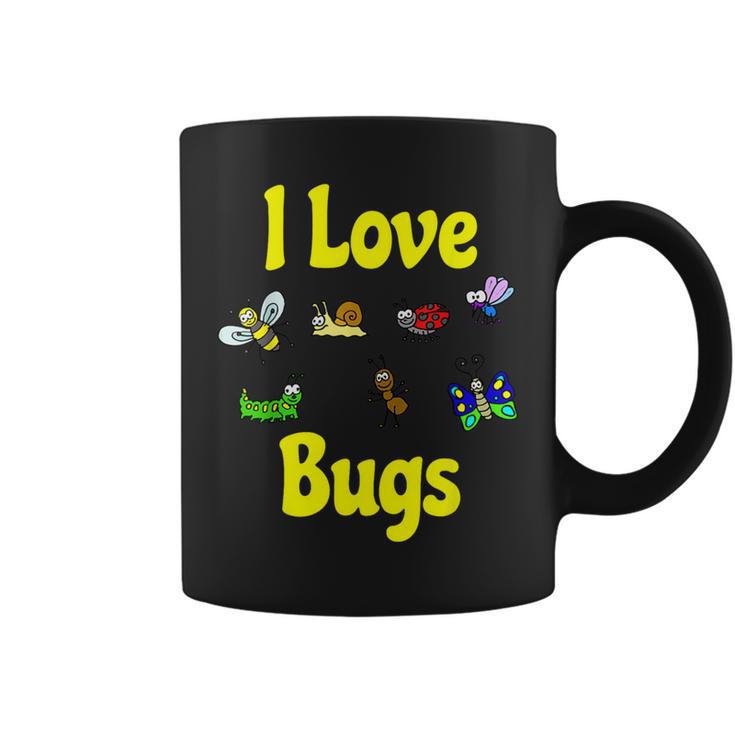 I Love Bugs T Coffee Mug