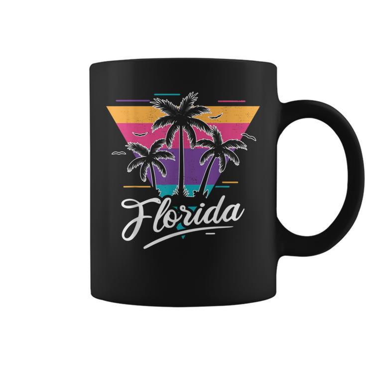 Love Florida Vintage Sunset Style Idea 80S Coffee Mug