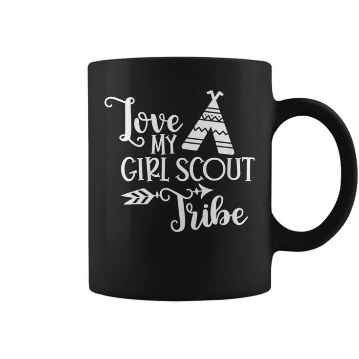 Love My Girls Scout Tribe Scout Leader Scout Spirit Scout Coffee Mug