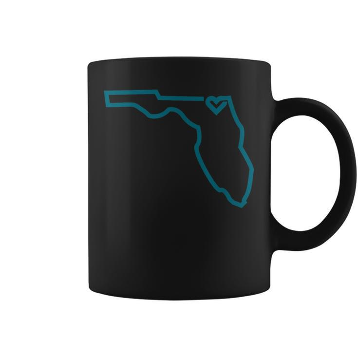 I Love Jacksonville Duval County Northeast Florida Coffee Mug