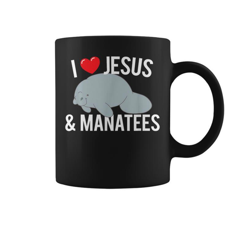 I Love Jesus And Mana Cute Christian Mana T Coffee Mug