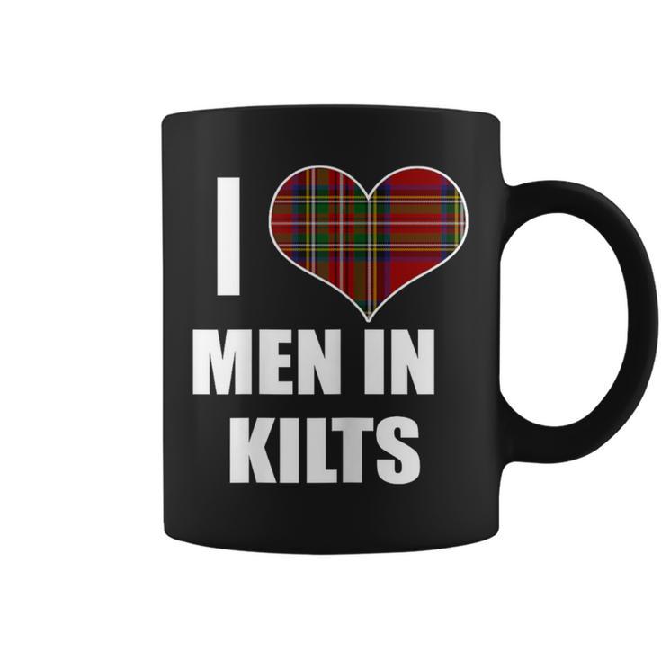 I Love In Kilts Royal Stewart Tartan Plaid Kilt Heart Coffee Mug