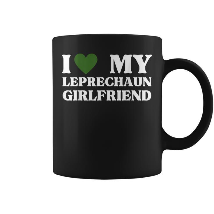 I Love My Leprechaun Short Girlfriend St Patricks Day Coffee Mug