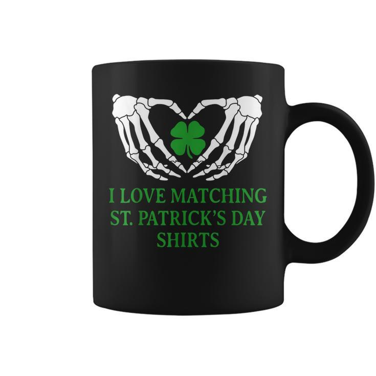 I Love Matching St Patrick's Day Couples Matching Coffee Mug