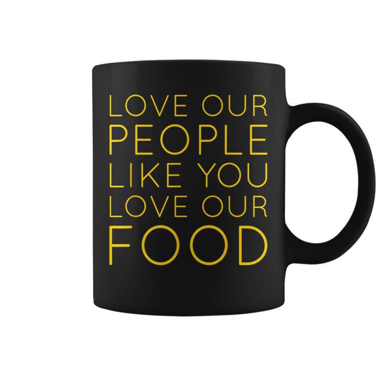 Love Our People Love Our Food Asian American Pride Aapi Coffee Mug