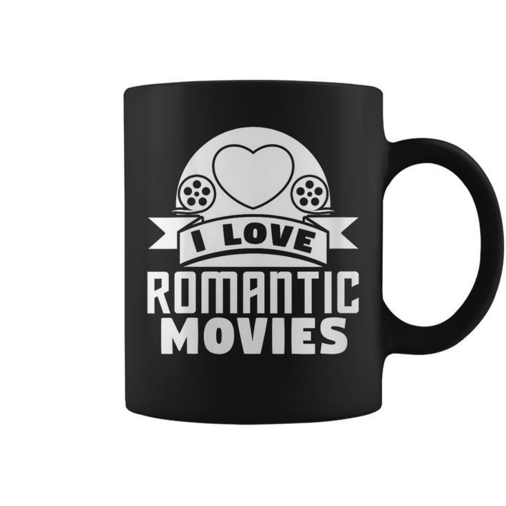 I Love Romantic Movies Movie Lover Coffee Mug