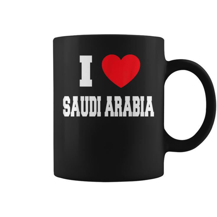 I Love Saudi Arabia Tassen