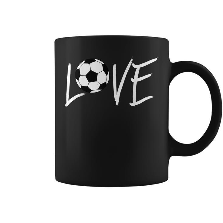 Love Soccer Ball Mom For Mother Birthday Crazy Coffee Mug
