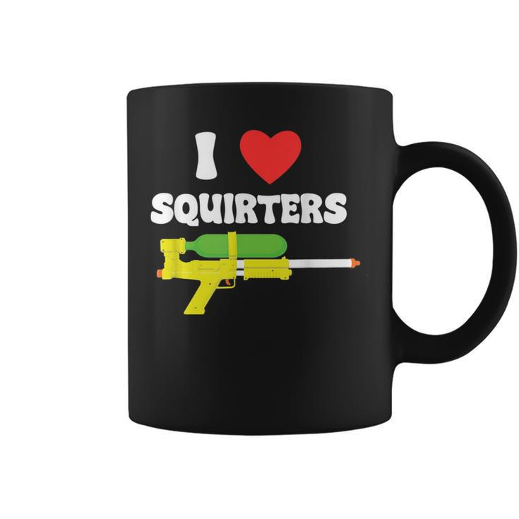 I Love Squirters 80'S Squirt Guns Awesome Retro Coffee Mug